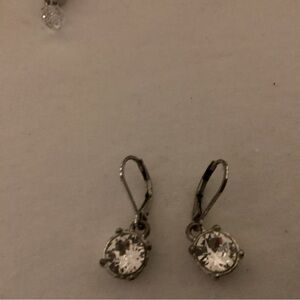 Elegant Silver Drop Earrings